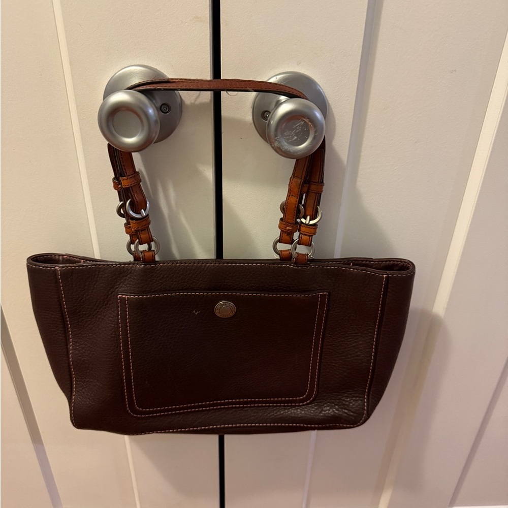 Brown Leather Handbag